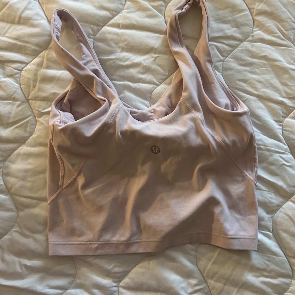 Lululemon light pink align tank
